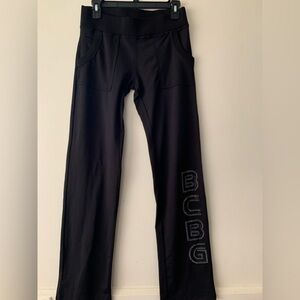 BCBGMAXAZRIA Black pants with Logo Detail
